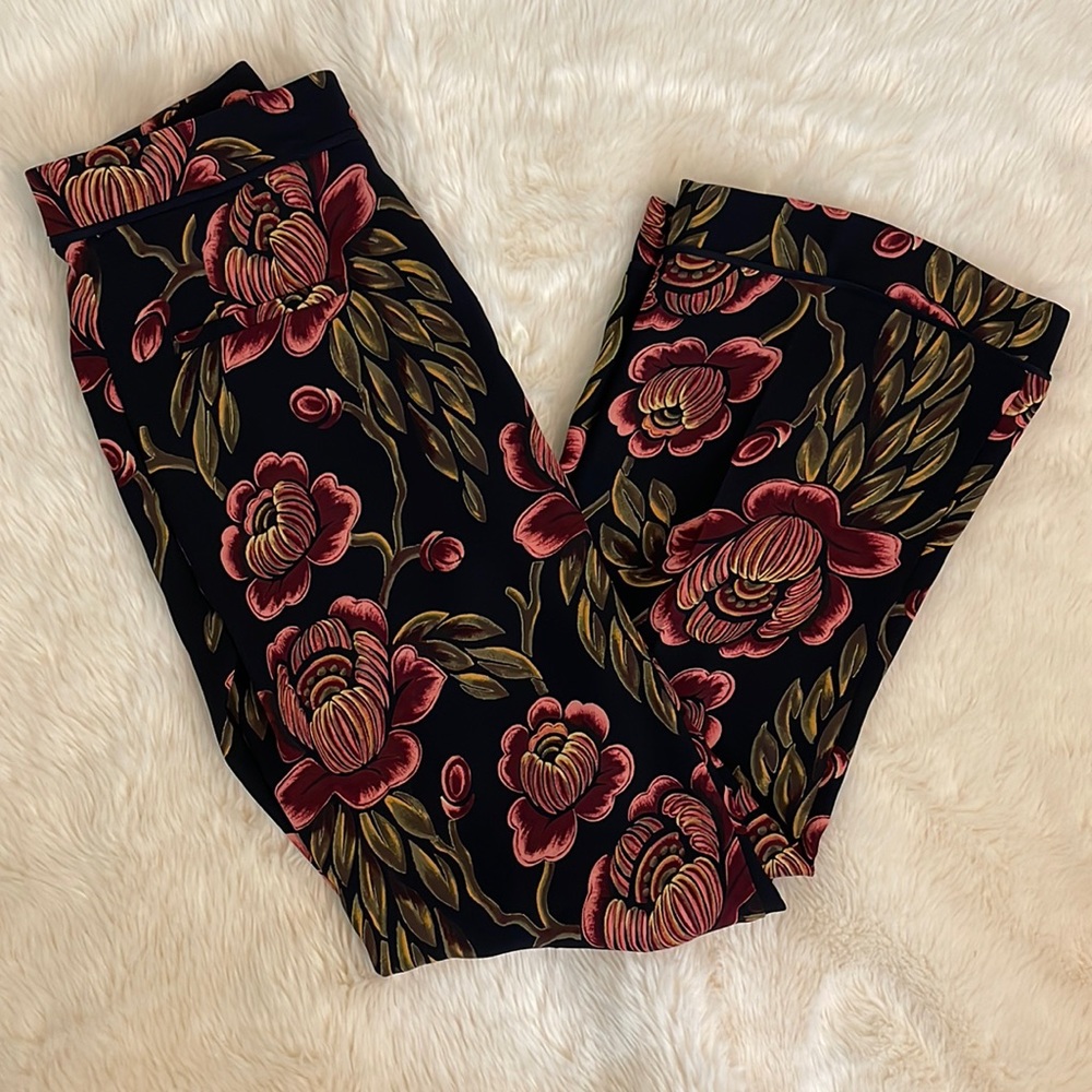 Ann Taylor Petite Floral Pants
